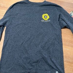Simply Southern Gray Long Sleeve Tee Casual Comfort